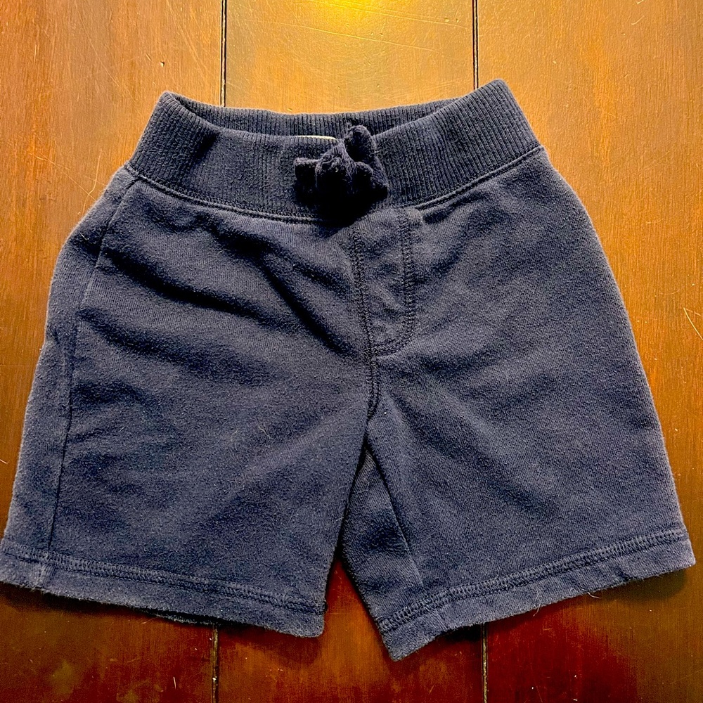Boys navy blue shorts